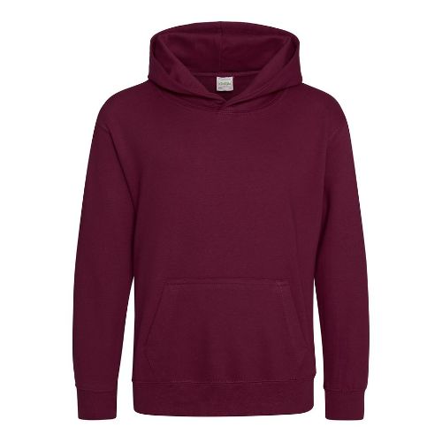 Awdis Just Hoods Kids Hoodie Burgundy